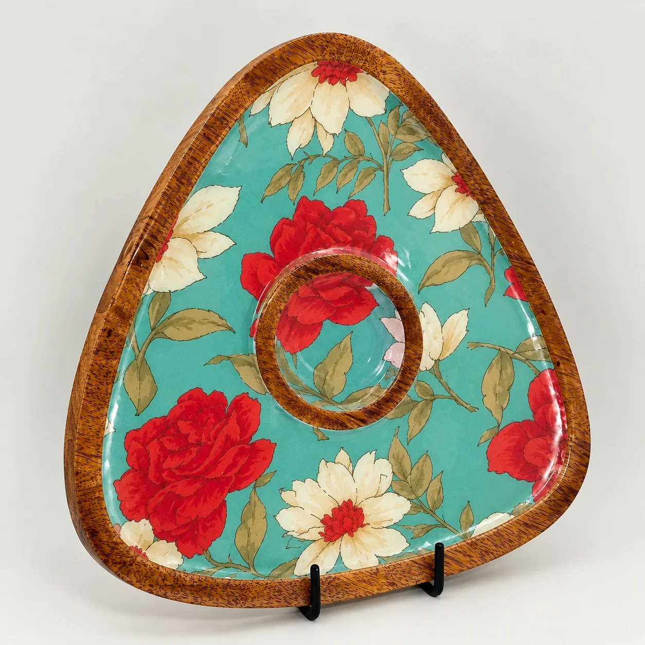 Floral Heritage Chip & Dip Platter